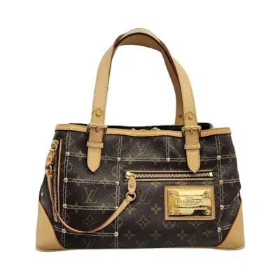 Pre-owned Louis Vuitton Brown Handbag Shoulder Bag ()