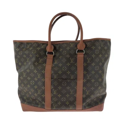 Pre-owned Louis Vuitton Brown Handbag Tote Bag ()