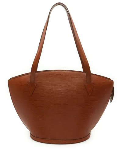 Louis Vuitton Brown Leather Epi Saint Jacques Tote