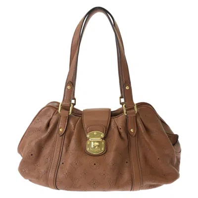Pre-owned Louis Vuitton Brown Leather Handbag Shoulder Bag ()