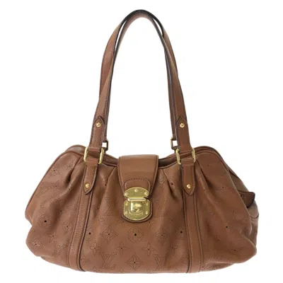 Pre-owned Louis Vuitton Brown Leather Handbag Shoulder Bag ()
