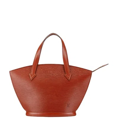 Pre-owned Louis Vuitton Brown Leather Handbag Tote Bag ()