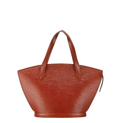 Pre-owned Louis Vuitton Brown Leather Handbag Tote Bag ()