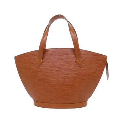 Pre-owned Louis Vuitton Brown Leather Handbag Tote Bag ()