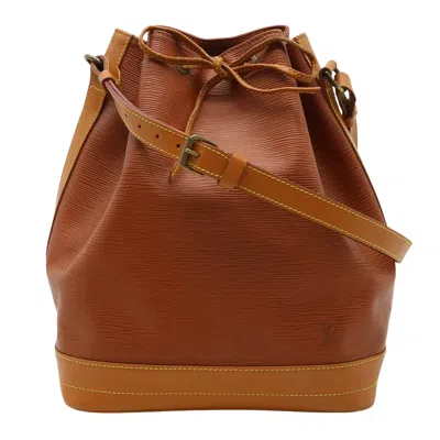 Pre-owned Louis Vuitton Brown Leather Shopper Bag ()
