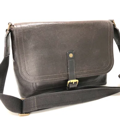 Pre-owned Louis Vuitton Brown Leather Shoulder Bag ()