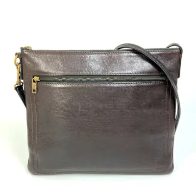 Pre-owned Louis Vuitton Brown Leather Shoulder Bag ()