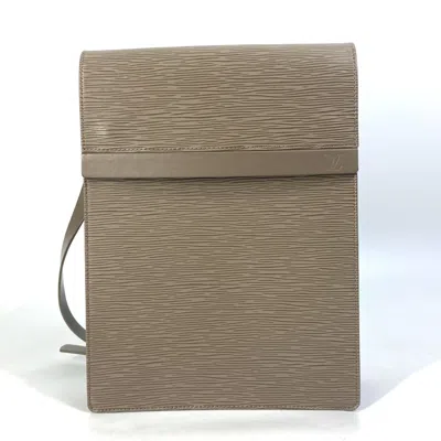 Pre-owned Louis Vuitton Brown Leather Shoulder Bag ()