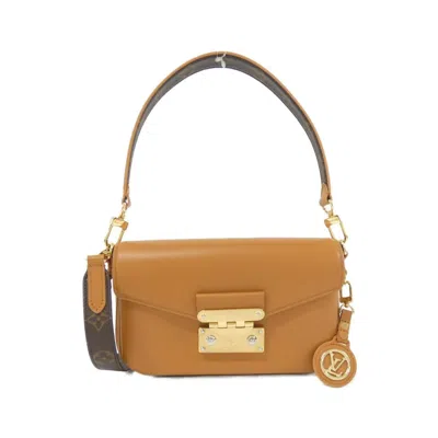 Pre-owned Louis Vuitton Brown Leather Shoulder Bag ()
