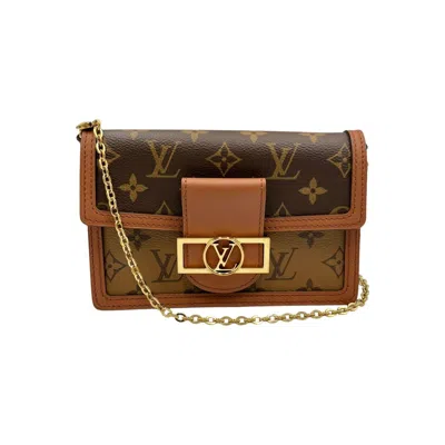 Pre-owned Louis Vuitton Brown Leather Shoulder Bag ()