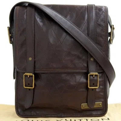 Pre-owned Louis Vuitton Brown Leather Shoulder Bag ()