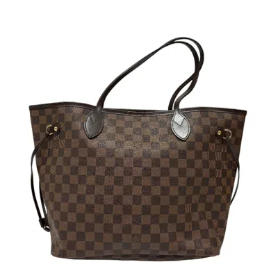Pre-owned Louis Vuitton Brown Leather Tote Bag ()