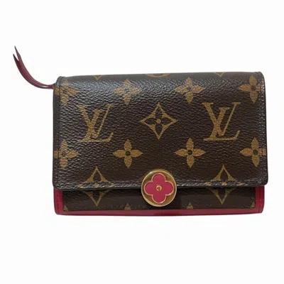 Pre-owned Louis Vuitton Brown Leather Wallet (bi-fold) ()