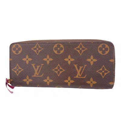 Pre-owned Louis Vuitton Brown Leather Wallet  ()