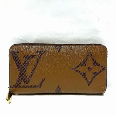 Pre-owned Louis Vuitton Brown Long Wallet (bi-fold) ()