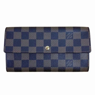 Pre-owned Louis Vuitton Brown Long Wallet (bi-fold) ()