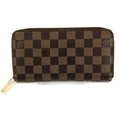 Pre-owned Louis Vuitton Brown Long Wallet (bi-fold) ()