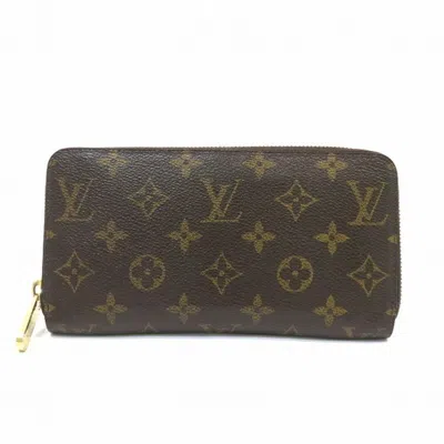 Pre-owned Louis Vuitton Brown Long Wallet (bi-fold) ()