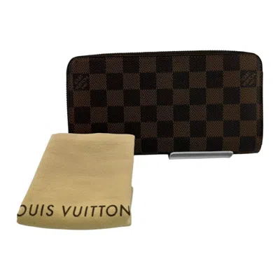Pre-owned Louis Vuitton Brown Long Wallet (bi-fold) ()