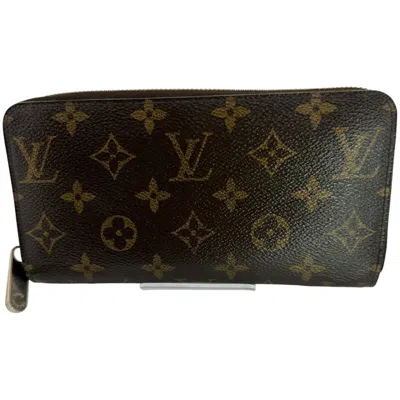 Pre-owned Louis Vuitton Brown Long Wallet (bi-fold) ()
