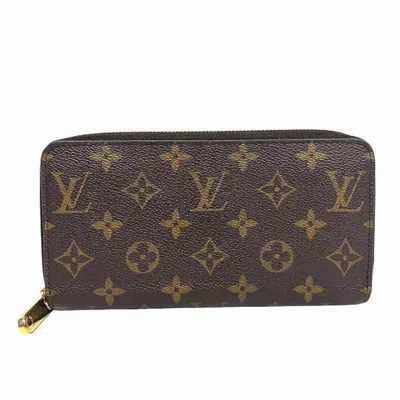 Pre-owned Louis Vuitton Brown Long Wallet (bi-fold) ()