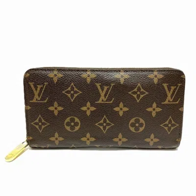 Pre-owned Louis Vuitton Brown Long Wallet (bi-fold) ()