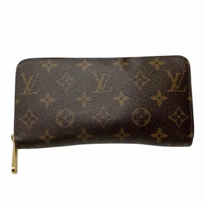 Pre-owned Louis Vuitton Brown Long Wallet (bi-fold) ()