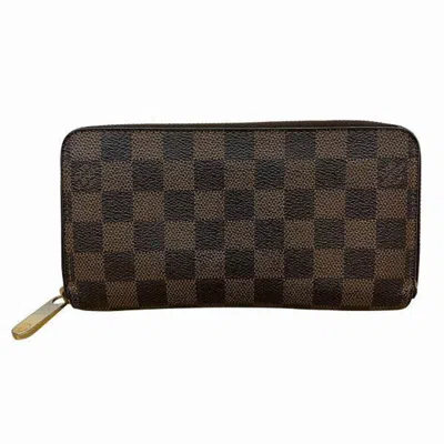 Pre-owned Louis Vuitton Brown Long Wallet (bi-fold) ()