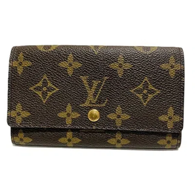 Pre-owned Louis Vuitton Brown Long Wallet (bi-fold) ()