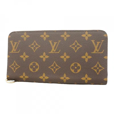 Pre-owned Louis Vuitton Brown Long Wallet (bi-fold) ()