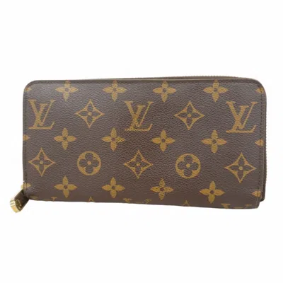 Pre-owned Louis Vuitton Brown Long Wallet (bi-fold) ()