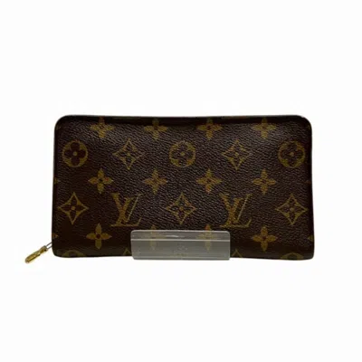 Pre-owned Louis Vuitton Brown Long Wallet (bi-fold) ()