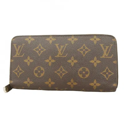 Pre-owned Louis Vuitton Brown Long Wallet (bi-fold) ()
