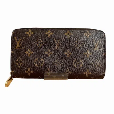 Pre-owned Louis Vuitton Brown Long Wallet (bi-fold) ()