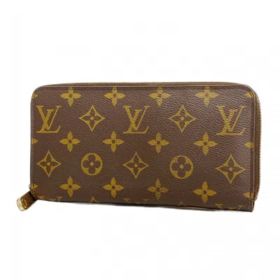 Pre-owned Louis Vuitton Brown Long Wallet (bi-fold) ()