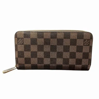Pre-owned Louis Vuitton Brown Long Wallet (bi-fold) ()