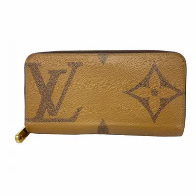 Pre-owned Louis Vuitton Brown Long Wallet (bi-fold) ()