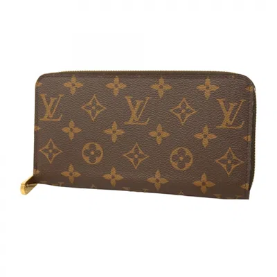 Pre-owned Louis Vuitton Brown Long Wallet (bi-fold) ()