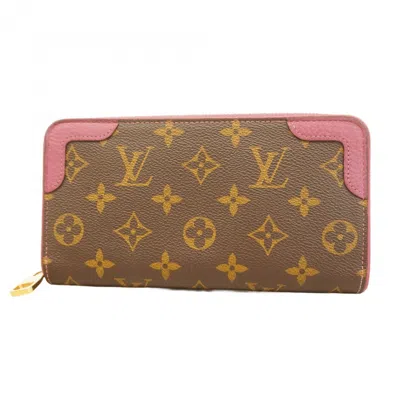 Pre-owned Louis Vuitton Brown Long Wallet (bi-fold) ()