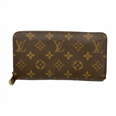 Pre-owned Louis Vuitton Brown Long Wallet (bi-fold) ()