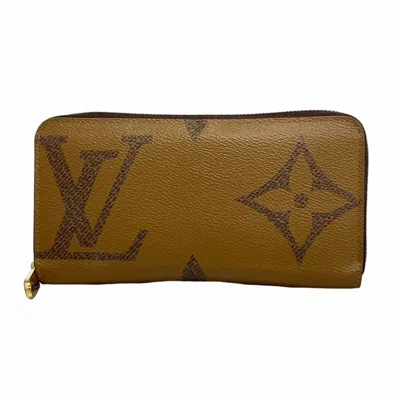 Pre-owned Louis Vuitton Brown Long Wallet (bi-fold) ()