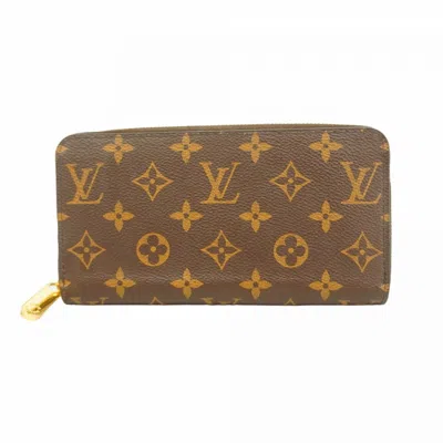 Pre-owned Louis Vuitton Brown Long Wallet (bi-fold) ()