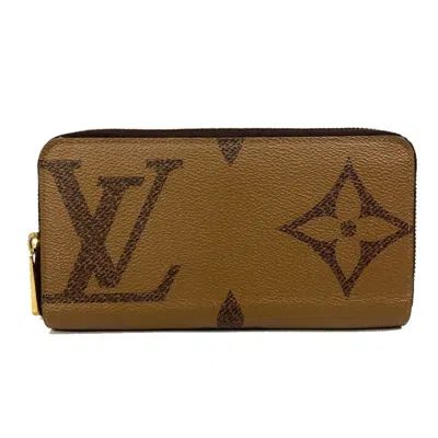 Pre-owned Louis Vuitton Brown Long Wallet (bi-fold) ()