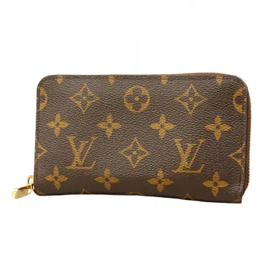 Pre-owned Louis Vuitton Brown Long Wallet (bi-fold) ()