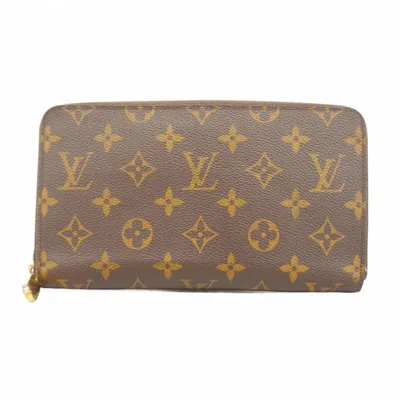 Pre-owned Louis Vuitton Brown Long Wallet (bi-fold) ()