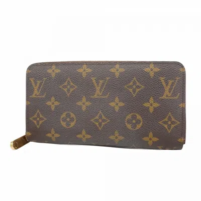 Pre-owned Louis Vuitton Brown Long Wallet (bi-fold) ()
