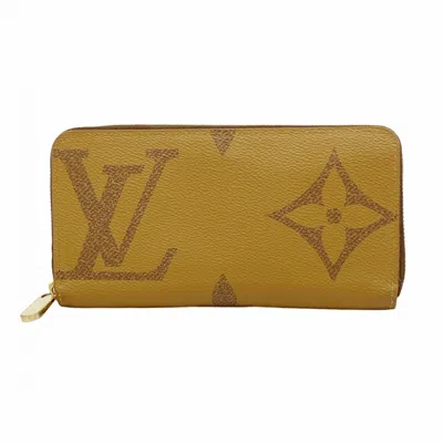 Pre-owned Louis Vuitton Brown Long Wallet (bi-fold) ()