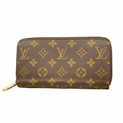 Pre-owned Louis Vuitton Brown Long Wallet (bi-fold) ()