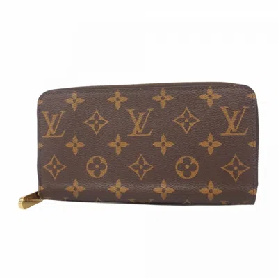 Pre-owned Louis Vuitton Brown Long Wallet (bi-fold) ()