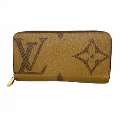 Pre-owned Louis Vuitton Brown Long Wallet (bi-fold) ()